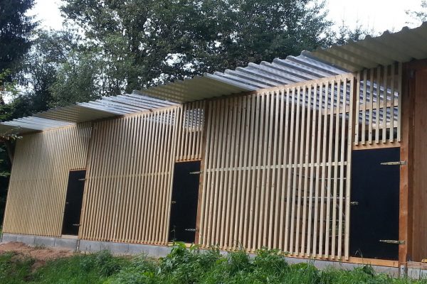 Erweiterung der Auffangstation 2017